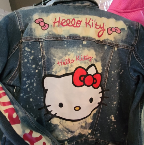 Time and Tru Jackets & Blazers - Hello Kitty Denim Jacket